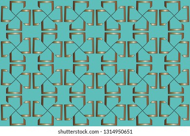  Line pattern collection, brochure, flyer in arabian style. Geometric backgrounds with repeating texture. Ethnic arabic, indian  cover. abstract classic golden,  pattern. Vector illustration    