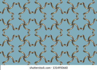  Line pattern collection, brochure, flyer in arabian style. Geometric backgrounds with repeating texture. Ethnic arabic, indian  cover. abstract classic golden,  pattern. Vector illustration    