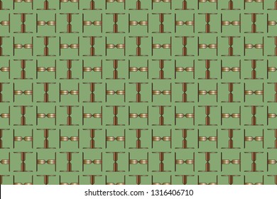 Line pattern collection, brochure, flyer in arabian style. Geometric backgrounds with repeating texture. Ethnic arabic, indian  cover. abstract classic golden,  pattern. Vector illustration    