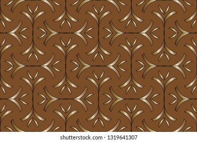 Line pattern collection, brochure, flyer in arabian style. Geometric backgrounds with repeating texture. Ethnic arabic, indian  cover. abstract classic golden,  pattern. Vector    