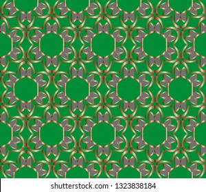 Line pattern collection, brochure, flyer in arabian style. Geometric backgrounds with repeating texture. Ethnic arabic, indian  cover. abstract classic golden,  pattern. Vector illustration    
