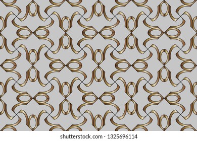 Line pattern collection, brochure, flyer in arabian style. Geometric backgrounds with repeating texture. Ethnic arabic, indian  cover. abstract classic golden,  pattern. Vector illustration    