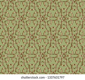 Line pattern collection, brochure, flyer in arabian style. Geometric backgrounds with repeating texture. Ethnic arabic, indian  cover. abstract classic golden,  pattern. Vector illustration    