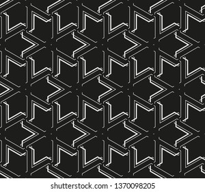 Line pattern collection, brochure, flyer in arabian style. Geometric backgrounds with repeating texture. Ethnic arabic, indian cover 