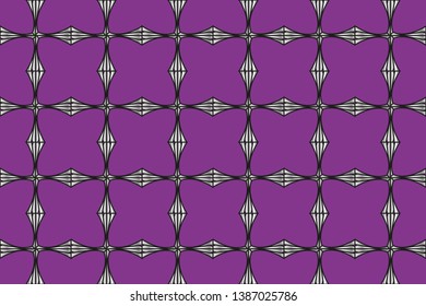 Line pattern collection, brochure, flyer in arabian style. Geometric backgrounds with repeating texture. Ethnic arabic, indian  cover. Shining illustration with lines on abstract template. 