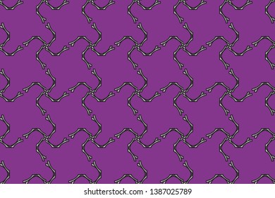 Line pattern collection, brochure, flyer in arabian style. Geometric backgrounds with repeating texture. Ethnic arabic, indian  cover. Shining illustration with lines on abstract template. 