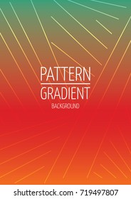 Line pattern gradient business background