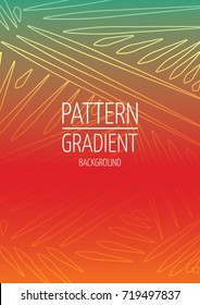 Line pattern gradient business background