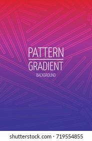Line pattern gradient business background