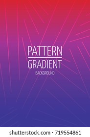 Line pattern gradient business background