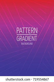 Line pattern gradient business background
