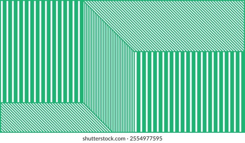Line pattern with green color and white background, good for your design and background