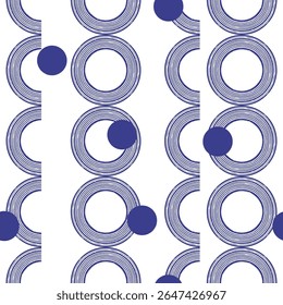 Line pattern made up of abstract curves,