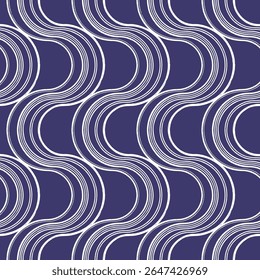 Line pattern made up of abstract curves,