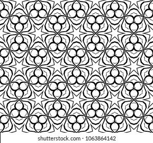 Line pattern on color background. Seamless geometric pattern. Vector illustration. For design, wallpaper, fashion, print.