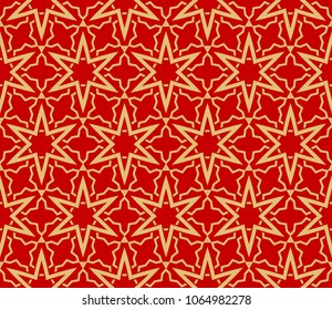 Line pattern on color background. Seamless geometric pattern. Vector illustration. For design, wallpaper, fashion, print.