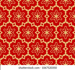 Line pattern on color background. Seamless geometric pattern. Vector illustration. For design, wallpaper, fashion, print.