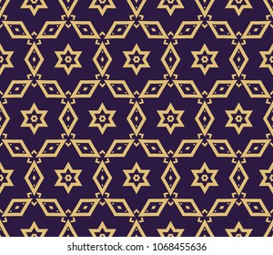 Line pattern on color background. Seamless geometric pattern. Vector illustration. For design, wallpaper, fashion, print.