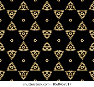 Line pattern on color background. Seamless geometric pattern. Vector illustration. For design, wallpaper, fashion, print.
