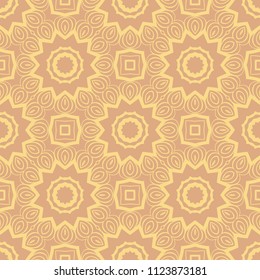 Line pattern on color background. Seamless geometric pattern. Vector illustration. For design, wallpaper, fashion, ornament print