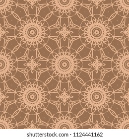 Line pattern on color background. Seamless geometric pattern. Vector illustration. For design, wallpaper, fashion, super, print