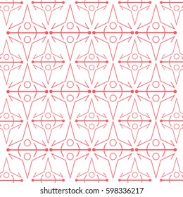 Line Pattern Pink