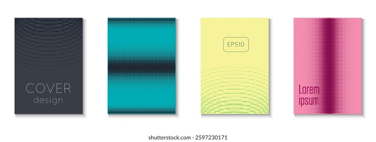 Line Pattern Set. Color Art With Memphis Elements. Futuristic Elements On Flat Page. Music Flyer. Minimalist Wave Texture. Geometric Party Background. Trendy Line Pattern