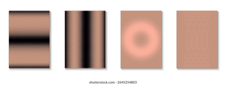 Line Pattern Set. Cool Memphis Art With Circles. Dynamic Frame For Annual Invitation. Business Flyer. Minimalist Dot Cover. Geometric Abstract Poster. Trendy Line Pattern