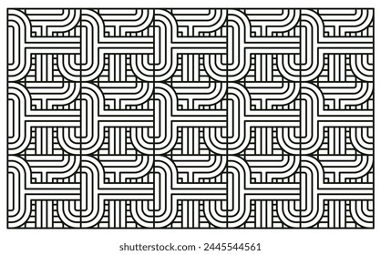 Line patterns are commonly used in various design disciplines, including graphic design, textile design, interior design, and architecture.