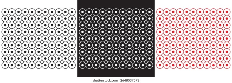 Line patterns .  decorative hatching backgrounds,. undulate squiggle simple backdrop stripes element repeated image clip art. Isolated on white and black background. EPS 10