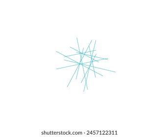 line patterns vector design isolated in white background