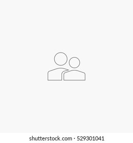 line person icon