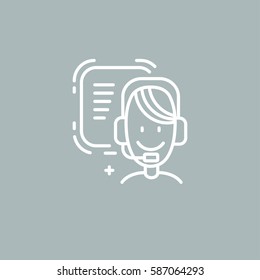 Line phone manager logo