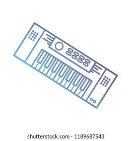 line piano music instrument to melody harmony
