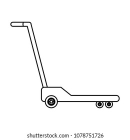 line platform trolleys obejct to delivery cargo