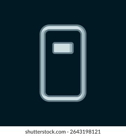 Line Police assault shield icon isolated on black background. Flat filled outline style with shadow. Vector