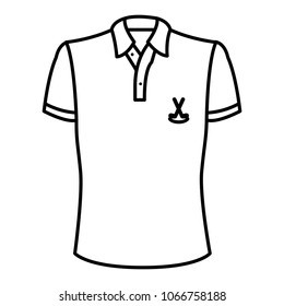 line professional boy t-shirt to play golf