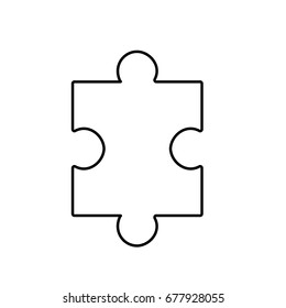 line puzzle element to game and teamwork