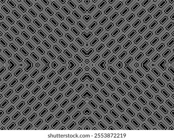 Line and Rectangle Shape Motif Pattern, Modern Contemporary Style, can use for Decoration, Ornate, Carpet, Tile, Wallpaper, Wrapping, Background, Fashion, Fabric or Graphic Design Element. Vector 
