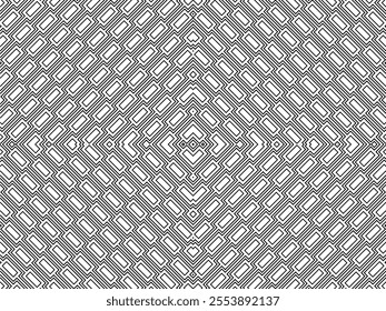 Line and Rectangle Shape Motif Pattern, Modern Contemporary Style, can use for Decoration, Ornate, Carpet, Tile, Wallpaper, Wrapping, Background, Fashion, Fabric or Graphic Design Element. Vector 