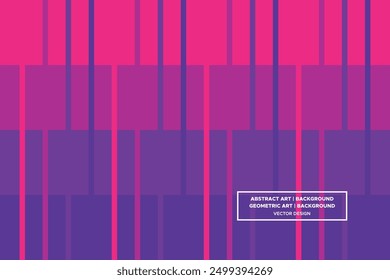 Line and Rectangle Shapes Purple and Red Colors Modern Abstract Background Geometric Background