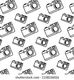 line retro focus camera equipment background