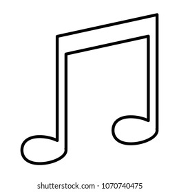 line rhythm music note tone sign