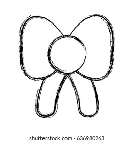 line ribbon bow to decoration gift present