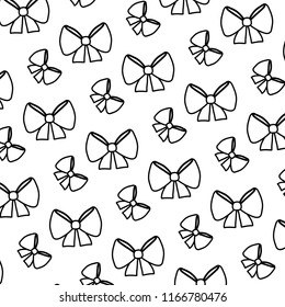 line ribbon bow decoration object background