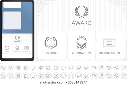 Menú enriquecido LINE Menú enriquecido LINE 53 Para premios, ceremonias de premios y ceremonias