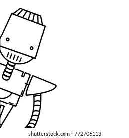 line robot machine with body technology design