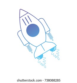 line rocket technology to explore space