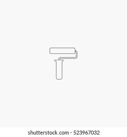 line roller icon