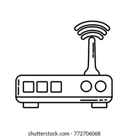 line router digital wifi technology network